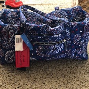 Vera Bradley travel bag.